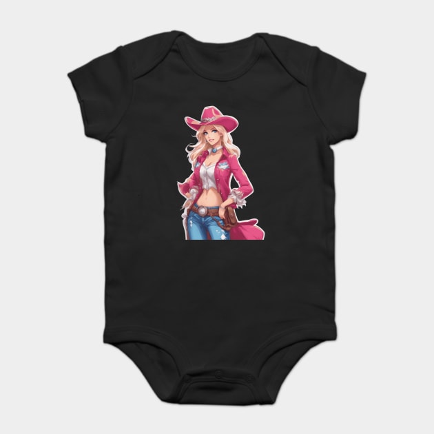 Lady Sherrif Baby Bodysuit by animegirlnft